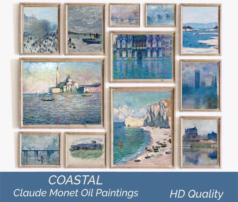 Set of 400 French Decor Vintage Art Prints