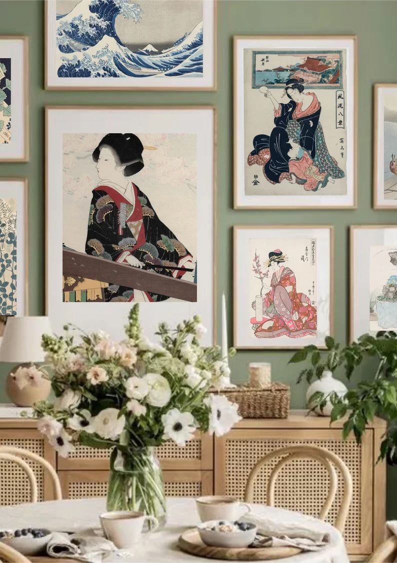 250 Japanese Wall Art Prints for Home and Office Decor