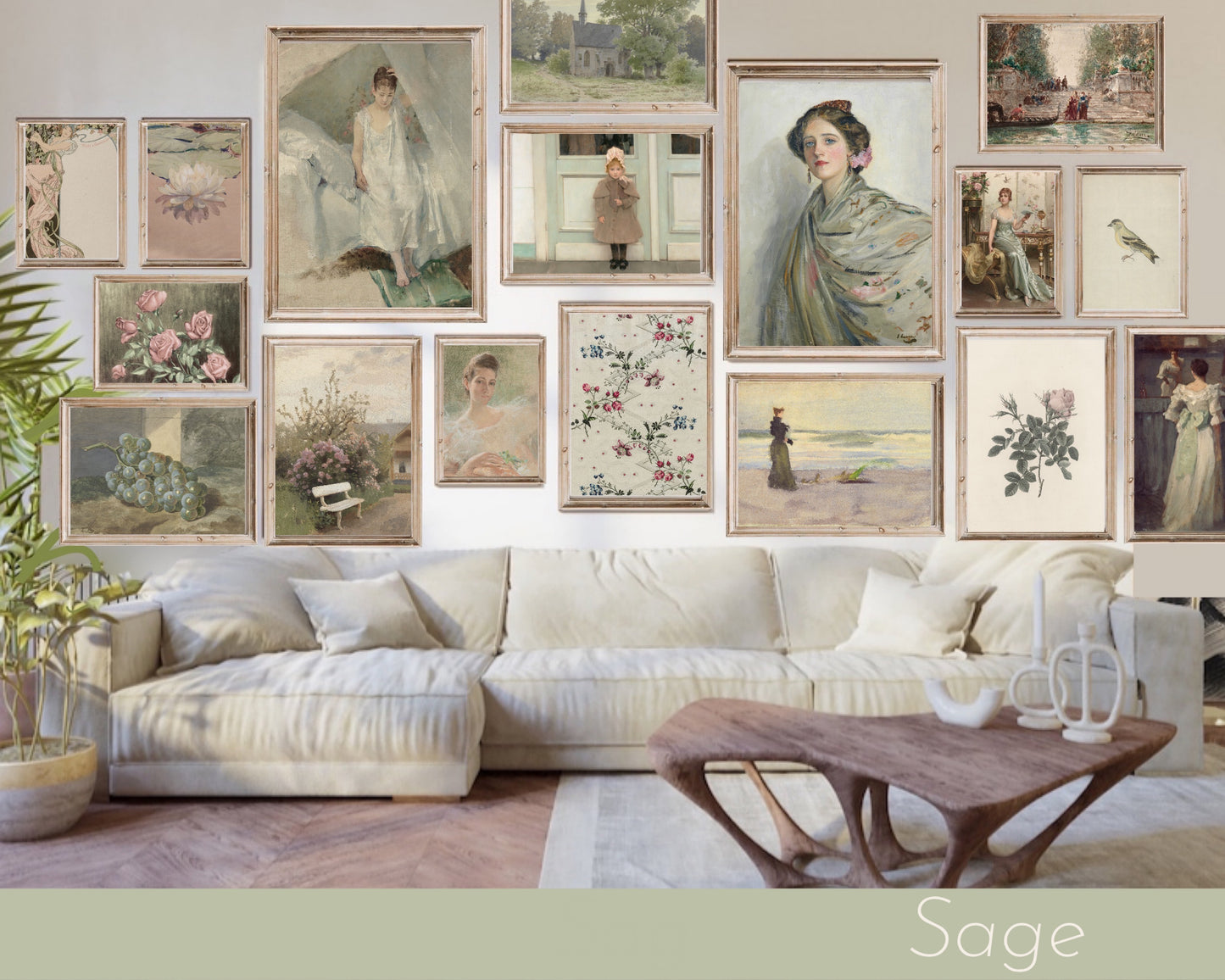 1200 Pastel Vintage Printable Art